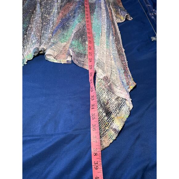 Jess & Jane mesh artsy kimono womenns 1X boho eclectic fairy grunge bohemian - Picture 7 of 7